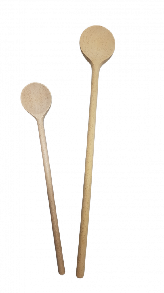 Kochlöffel rund ca. 30 cm Holz